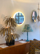 Load image into Gallery viewer, 1970s German Round Illuminated Wall Mirror