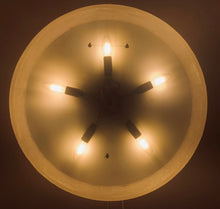 Load image into Gallery viewer, 1970s German Round Illuminated Wall Mirror
