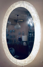 Load image into Gallery viewer, 1970s German Oval Illuminated Wall Mirror