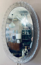 Load image into Gallery viewer, 1970s German Oval Illuminated Wall Mirror