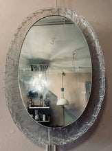Load image into Gallery viewer, 1970s German Oval Illuminated Wall Mirror