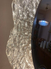 Load image into Gallery viewer, 1970s Illuminated Flower Lucite Wall Mirror