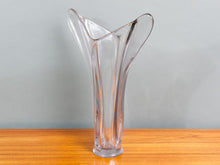 Load image into Gallery viewer, 1950s Czech Art Glass Crystal Vase