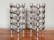 Load image into Gallery viewer, 1960s Nagel BMF Chrome Modular Candle Holder