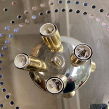 Load image into Gallery viewer, 1970s Waterfall Glass Rods Chandelier Designed by G. Sciolari for Lightolier