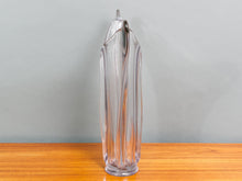 Load image into Gallery viewer, 1950s Czech Art Glass Crystal Vase