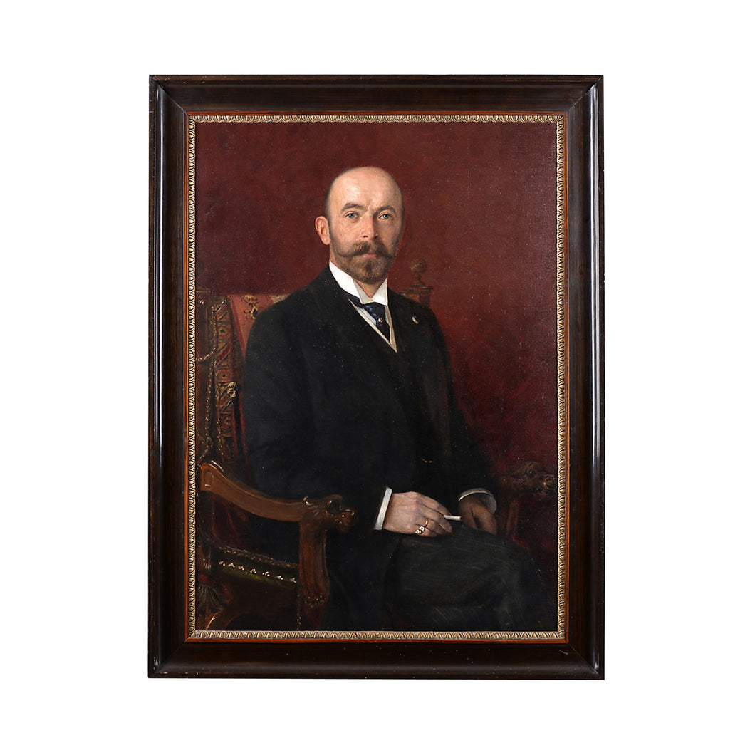 Early 20th Century oil portrait of a gentleman