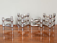 Load image into Gallery viewer, 1960s Nagel BMF Chrome Modular Candle Holder
