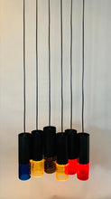 Load image into Gallery viewer, 6 x 1960s 'Chelsea' Whitefriars Glass Pendant Light