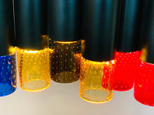 Load image into Gallery viewer, 6 x 1960s 'Chelsea' Whitefriars Glass Pendant Light