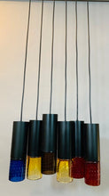 Load image into Gallery viewer, 6 x 1960s 'Chelsea' Whitefriars Glass Pendant Light