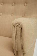Load image into Gallery viewer, Swedish Modern Buttoned Sofa