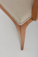 Load image into Gallery viewer, Pair of Art Deco Sycamore Armchairs att. to René Prou