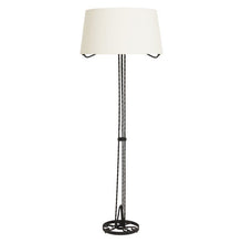 Load image into Gallery viewer, Art Deco Wrought Iron Floor Lamp
