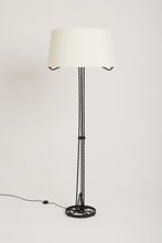 Load image into Gallery viewer, Art Deco Wrought Iron Floor Lamp