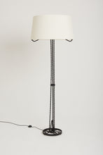 Load image into Gallery viewer, Art Deco Wrought Iron Floor Lamp