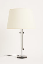 Load image into Gallery viewer, Art Deco Nickel and Marble Table Lamp