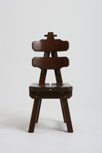 Load image into Gallery viewer, Set of 6 Brutalist Dining Chairs