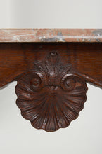 Load image into Gallery viewer, Louis XV Oak and Marble Console Table