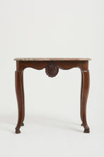 Load image into Gallery viewer, Louis XV Oak and Marble Console Table