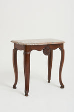 Load image into Gallery viewer, Louis XV Oak and Marble Console Table