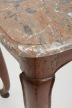 Load image into Gallery viewer, Louis XV Oak and Marble Console Table