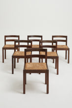 Load image into Gallery viewer, Midcentury Wenge Dining Table and Chairs