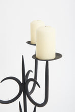 Load image into Gallery viewer, Midcentury Iron Candelabra