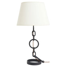Load image into Gallery viewer, Midcentury Black Chain Table Lamp