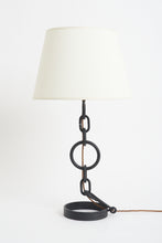Load image into Gallery viewer, Midcentury Black Chain Table Lamp
