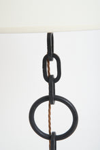 Load image into Gallery viewer, Midcentury Black Chain Table Lamp