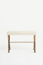 Load image into Gallery viewer, Midcentury Spanish Gilt Iron Stool