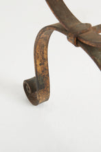 Load image into Gallery viewer, Midcentury Spanish Gilt Iron Stool
