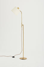 Load image into Gallery viewer, Midcentury Brass Reading Floor Lamp