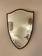 Load image into Gallery viewer, 1920s Oak Shield Mirror