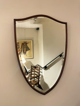 Load image into Gallery viewer, 1920s Oak Shield Mirror