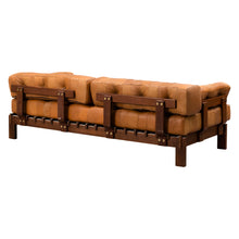 Load image into Gallery viewer, 1970s Swedish Deep Seated Leather Sofa/Daybed In the Style Of De Sede