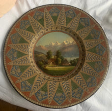 Load image into Gallery viewer, Circa 1890 Thoune Swiss Plate by Louis Ritschard
