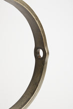 Load image into Gallery viewer, Mid-Century Iron and Leather Table Lamp by Jean-Pierre Ryckaert