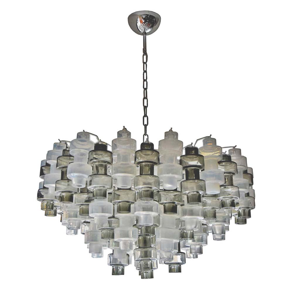 Murano Manubri Glass Chandelier