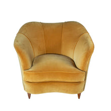 Load image into Gallery viewer, 1940s Velvet Armchairs by Gio Ponti for Casa Giardino