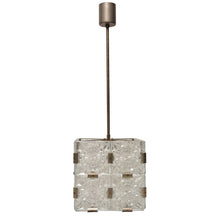 Load image into Gallery viewer, Set Of 4 Cut Crystal Glass Ceiling Lights By Kamenicky Senov