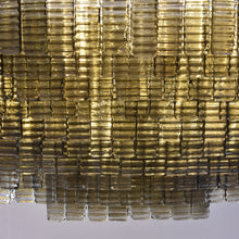 Load image into Gallery viewer, An Outstanding Large Murano Piastre glass Chandelier