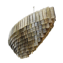 Load image into Gallery viewer, An Outstanding Large Murano Piastre glass Chandelier