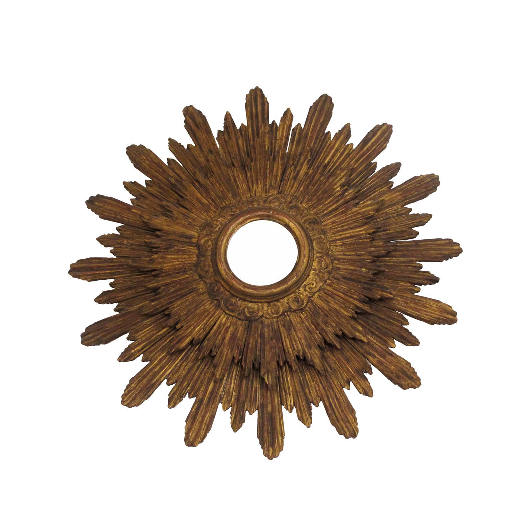 Early 20th Century sunburst mirror