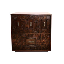 Load image into Gallery viewer, A 1960's Brutalist cabinet by Lane