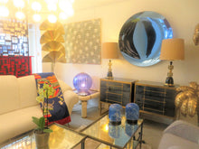 Load image into Gallery viewer, Pair of Murano glass lamp by Gae Aulenti