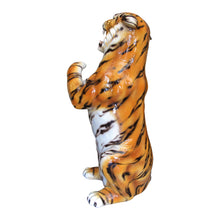 Load image into Gallery viewer, 1980s Italian large ceramic sculpture of a standing up tiger