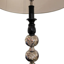 Load image into Gallery viewer, 1960s French pair of bulbous chrome table/floor lamps