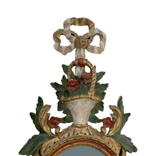 Load image into Gallery viewer, 1950S Italian Pair Of Giltwood Wall Sconces With Mirror